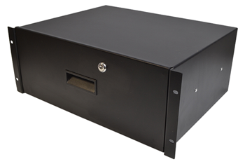 19 Inch Rack  Mountable Drawers with Lock - Choice of Size